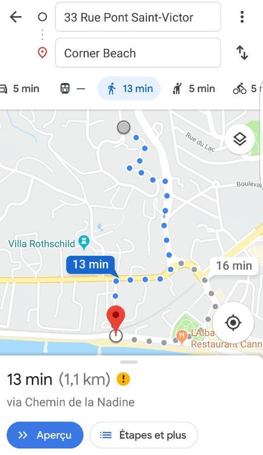 Apartamento Joli Avec Petit Jardin Cannes